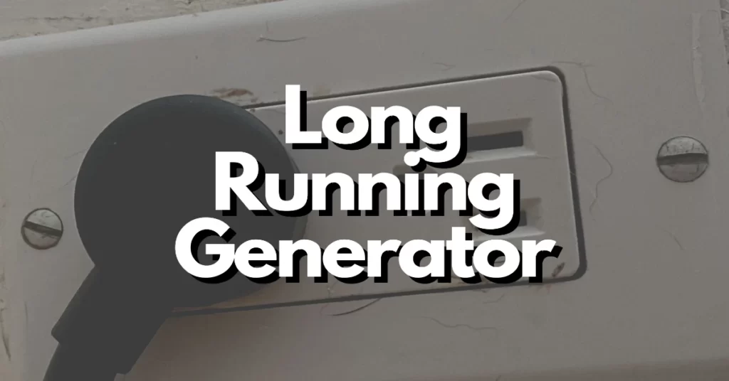 long running generator